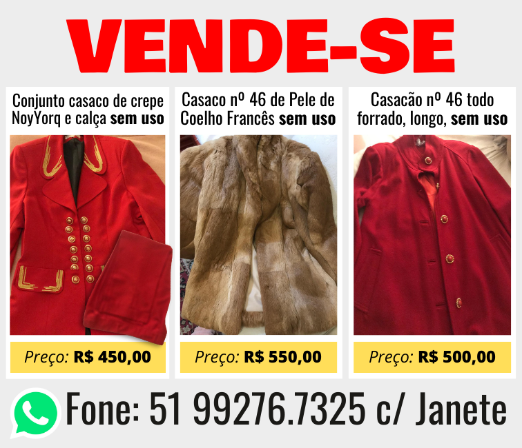 Vende-se Casacos